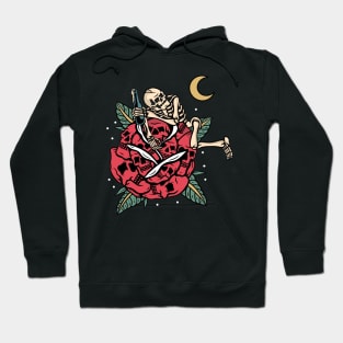 Roses and Skull, Roses and Skeleton Hoodie